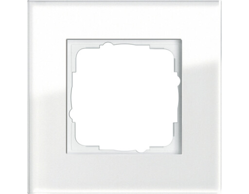 GIRA Abdeckrahmen 1-fach Gira Esprit G Weiß