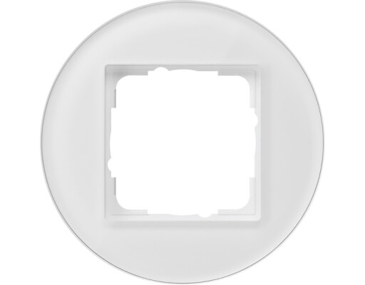 GIRA Abdeckrahmen 1-fach Gira Studio G Weiß