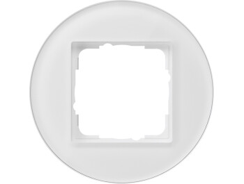 GIRA Abdeckrahmen 1-fach Gira Studio G Weiß