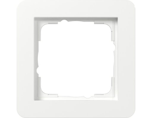 GIRA Abdeckrahmen 1-fach Gira E1 Reinweiß