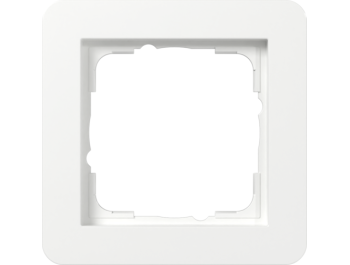 GIRA Abdeckrahmen 1-fach Gira E1 Reinweiß