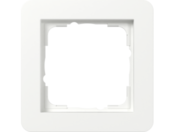 GIRA Abdeckrahmen 1-fach Gira E1 Reinweiß m