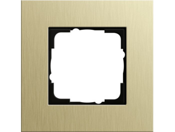 GIRA Abdeckrahmen 1-fach Gira Esprit Aluminium...