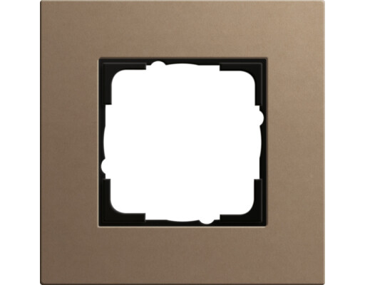 GIRA Abdeckrahmen 1-fach Gira Esprit Lin.Mpx.Hellbraun