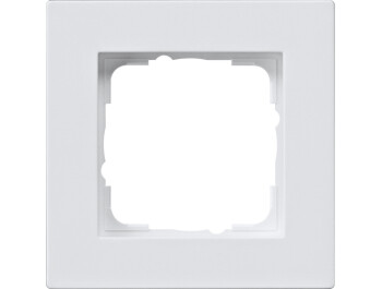 GIRA Abdeckrahmen 1-fach flach Gira E2 Reinweiß m