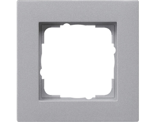 GIRA Abdeckrahmen 1-fach flach Gira E2 F Alu