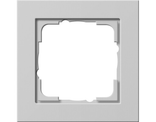 GIRA Abdeckrahmen 1-fach Gira E2 Grau m