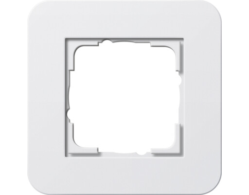 GIRA Abdeckrahmen 1-fach Gira E3 Reinweiß/Reinweiß