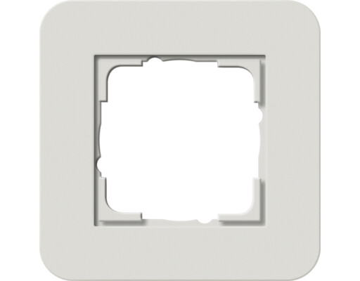 GIRA Abdeckrahmen 1-fach Gira E3 Hellgrau/Anthrazit