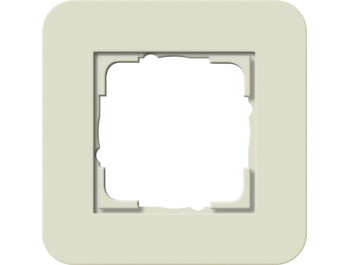 GIRA Abdeckrahmen 1-fach Gira E3 Sand/Anthrazit