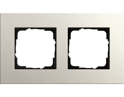 GIRA Abdeckrahmen 2-fach Gira Esprit Lin.Mpx.Hellgrau