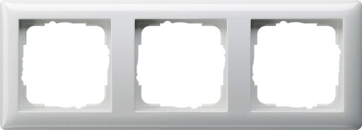 GIRA Abdeckrahmen 3-fach Gira Standard 55 Reinweiß