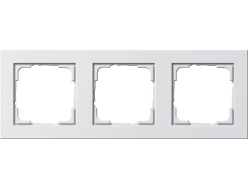 GIRA Abdeckrahmen 3-fach Gira E2 Reinweiß