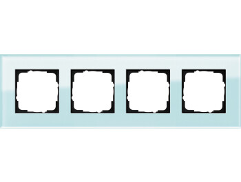 GIRA Abdeckrahmen 4-fach Gira Esprit G Mint