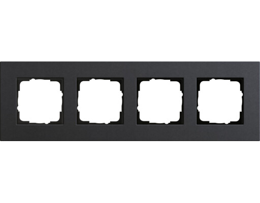 GIRA Abdeckrahmen 4-fach Gira Esprit Lin.Mpx.Anthrazit