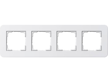 GIRA Abdeckrahmen 4-fach Gira E3...