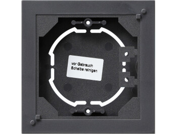 GIRA AP-Gehäuse 1-fach flach System 55 Anthrazit
