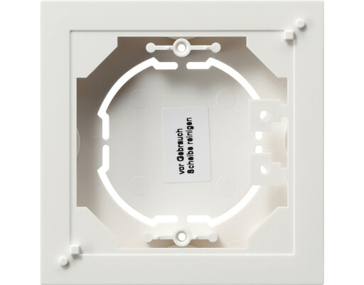 GIRA AP-Gehäuse 1-fach flach System 55 Reinweiß