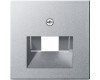 GIRA Abdeckung UAE/IAE + Netzwerk System 55 F Alu