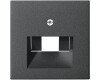 GIRA Abdeckung UAE/IAE + Netzwerk System 55 Anthrazit