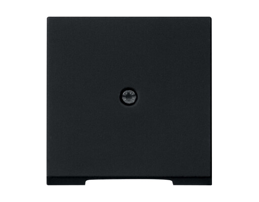 GIRA Abdeckung Schnurableitung VDo System 55 Schwarz m