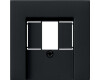 GIRA Abdeckung TAE USB System 55 Schwarz m