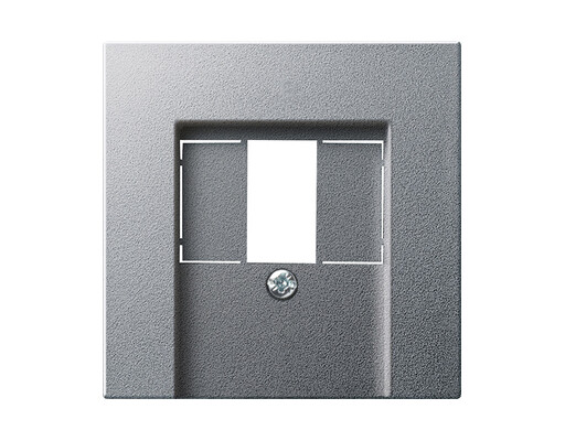 GIRA Abdeckung TAE USB System 55 F Alu