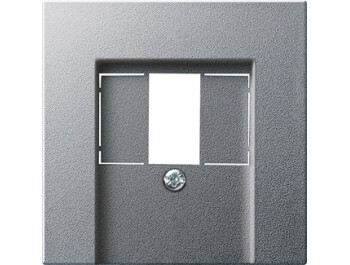 GIRA Abdeckung TAE USB System 55 F Alu