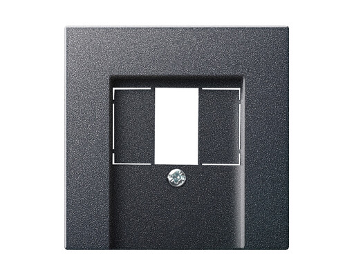 GIRA Abdeckung TAE USB System 55 Anthrazit