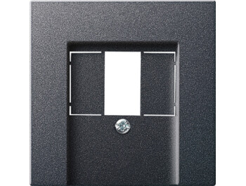 GIRA Abdeckung TAE USB System 55 Anthrazit