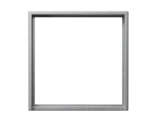 GIRA Adapterrahmen quadratisch 50 x 50 mm System 55 F Alu