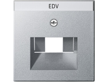 GIRA Abdeckung BSF UAE/IAE + Netzwerk System 55 F Alu