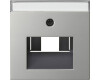 GIRA Abdeckung BSF UAE/IAE + Netzwerk System 55 Edelstahl