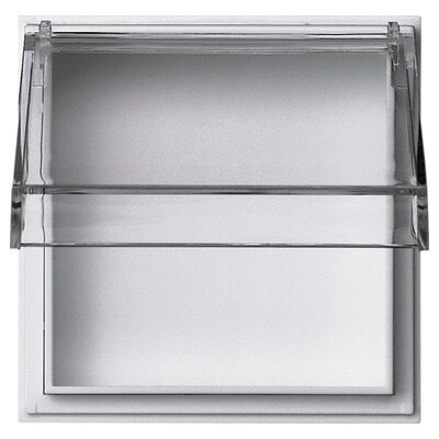 GIRA Adapterrahmen KD transparent Gira TX_44 (WG UP) Reinweiß