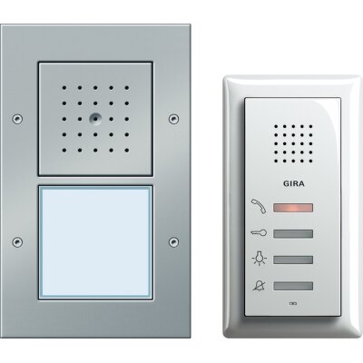 GIRA EFH-Paket Audio Türko F Alu