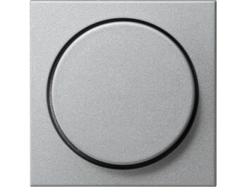 GIRA Abdeckung Knopf Dimmer/Potentiometer System 55 F Alu