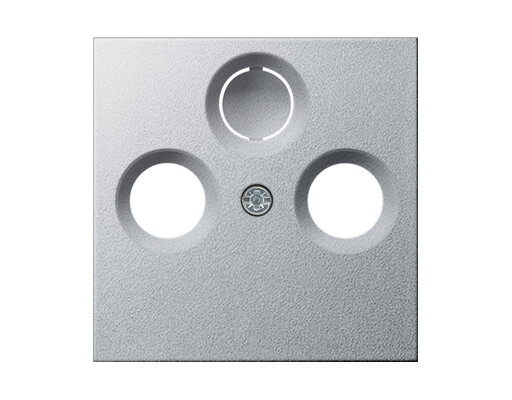 GIRA Abdeckung Koaxial-Antennensteckdose System 55 F Alu