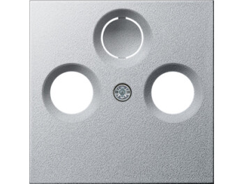 GIRA Abdeckung Koaxial-Antennensteckdose System 55 F Alu