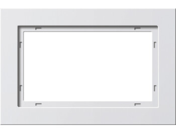 GIRA Abdeckrahmen 1,5-fach Gira E2 Reinweiß m