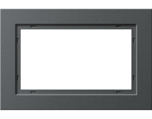 GIRA Abdeckrahmen 1,5-fach Gira E2 Anthrazit