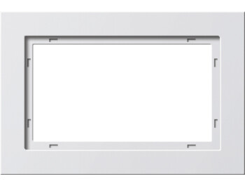 GIRA Abdeckrahmen 1,5-fach Gira E2 Reinweiß