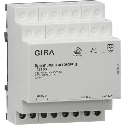 GIRA Spannungsvers. AC 24 V 1 A REG Zubehör