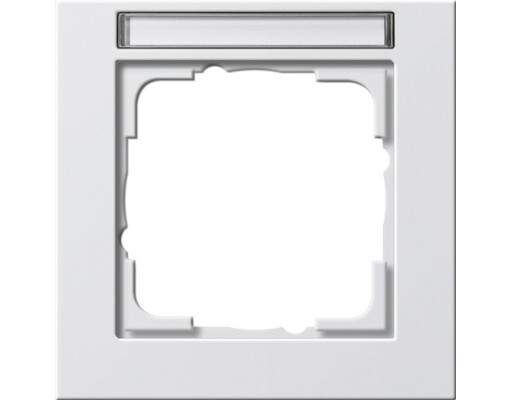 GIRA Abdeckrahmen 1-fach BSF Gira E2 Reinweiß m