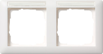 GIRA Abdeckrahmen 2-fach waagerecht BSF Gira Standard 55...