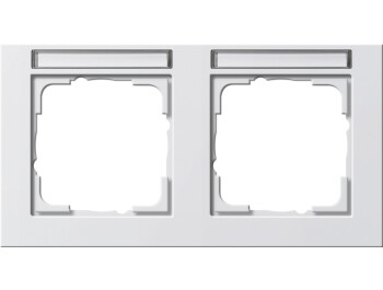 GIRA Abdeckrahmen 2-fach waagerecht BSF Gira E2...