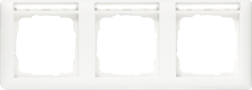 GIRA Abdeckrahmen 3-fach waagerecht BSF Gira Standard 55 Reinweiß