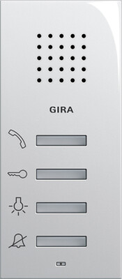 GIRA Wohnungsstation AP System 55 Reinweiß