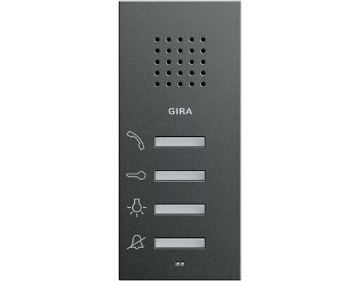 GIRA Wohnungsstation AP System 55 Anthrazit
