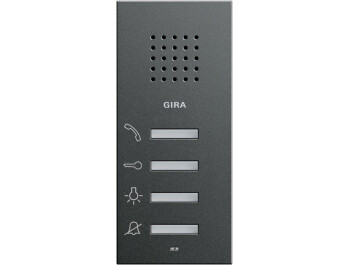 GIRA Wohnungsstation AP System 55 Anthrazit