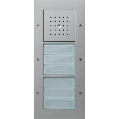GIRA Türstation AP 6-fach Türko F Alu